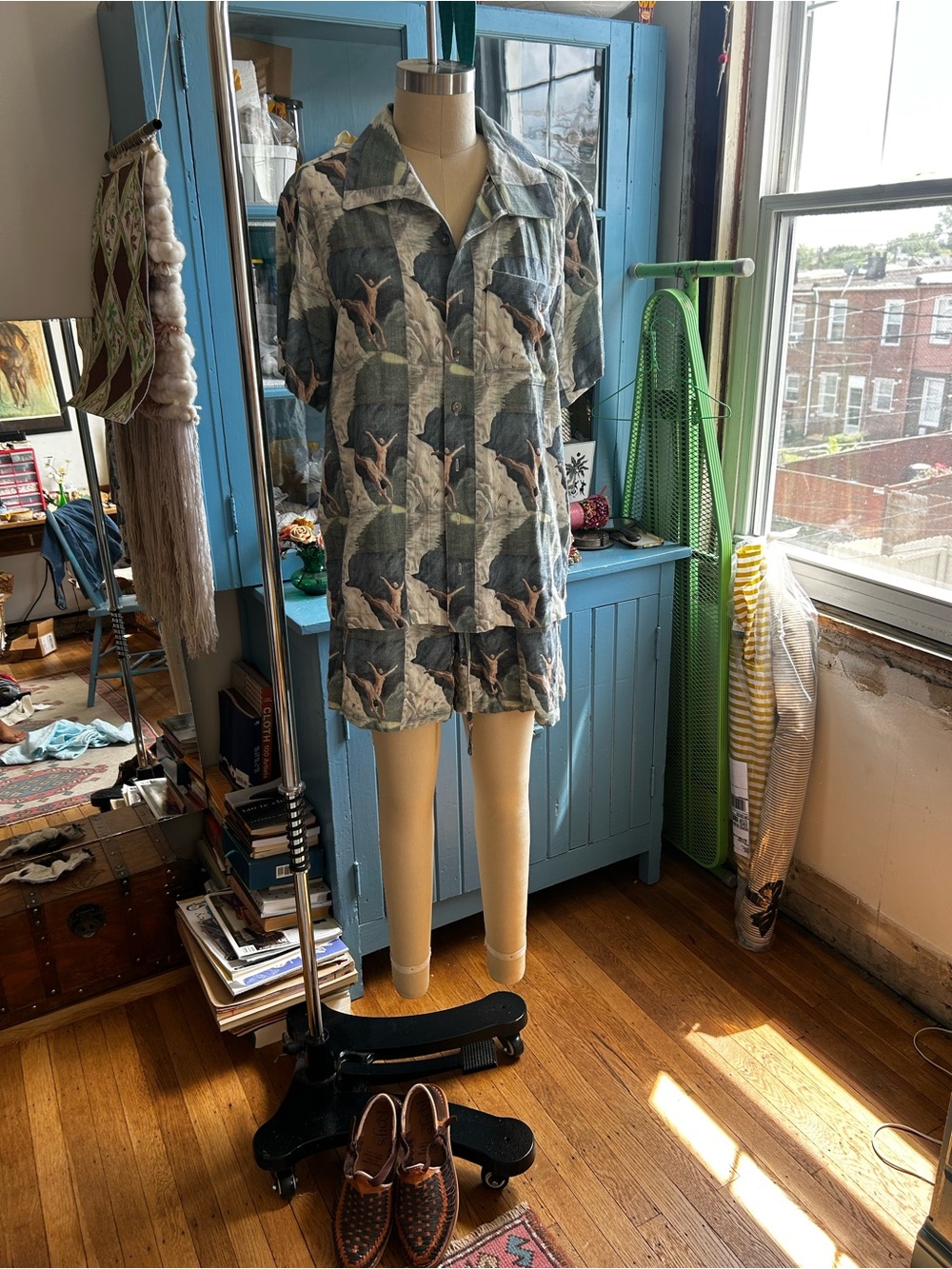 Fashion Brand Company Leisure Set Shorts and Shirt
